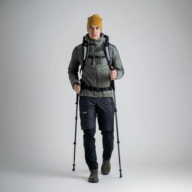Spiro isolierte Hybridjacke für Herren