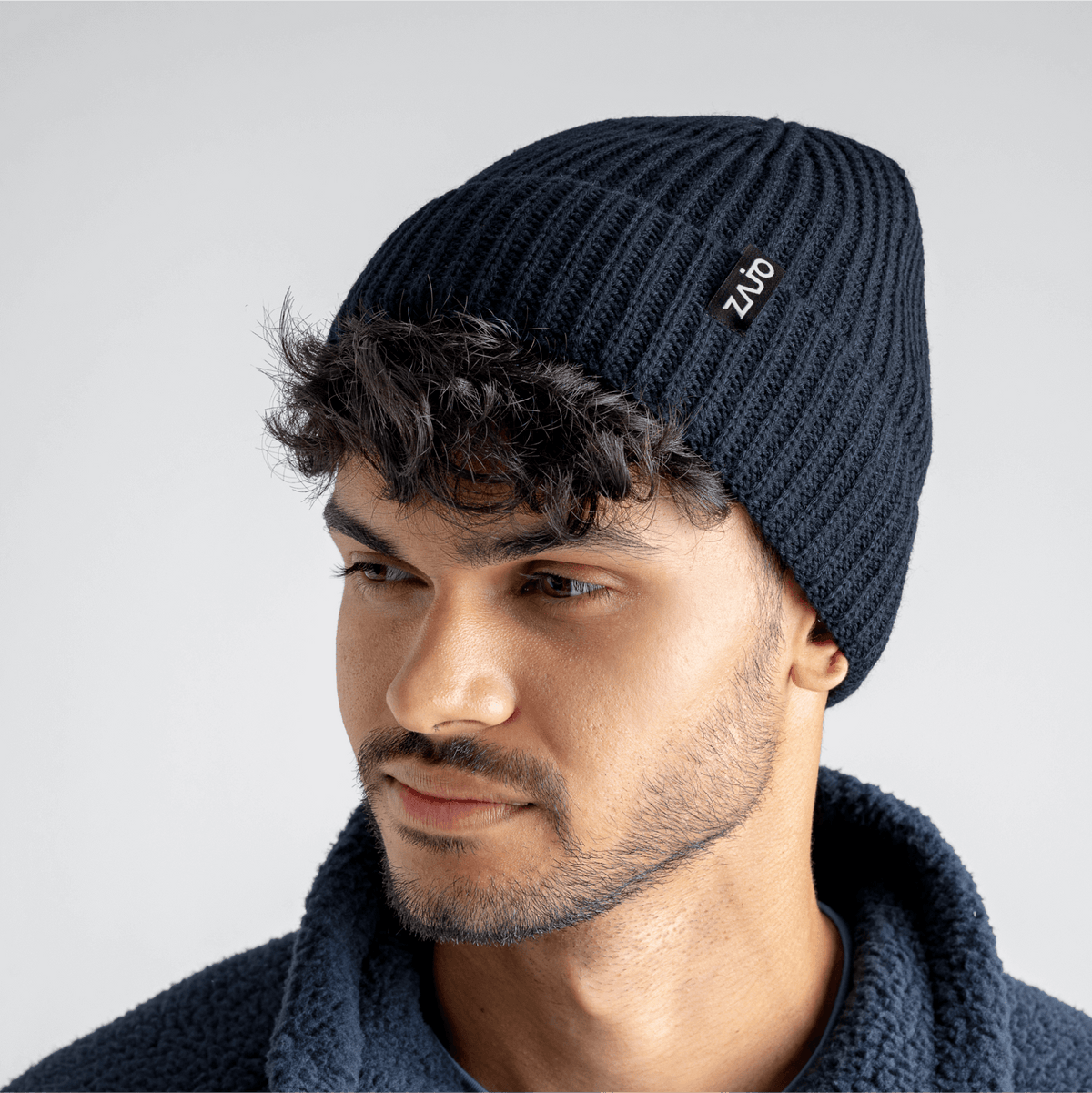 Hela Beanie — Iced Mauve
