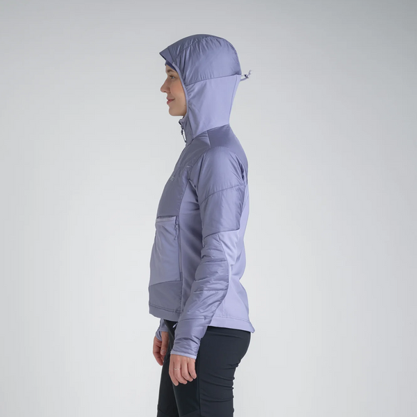 Spiro isolierte Hybridjacke für Damen