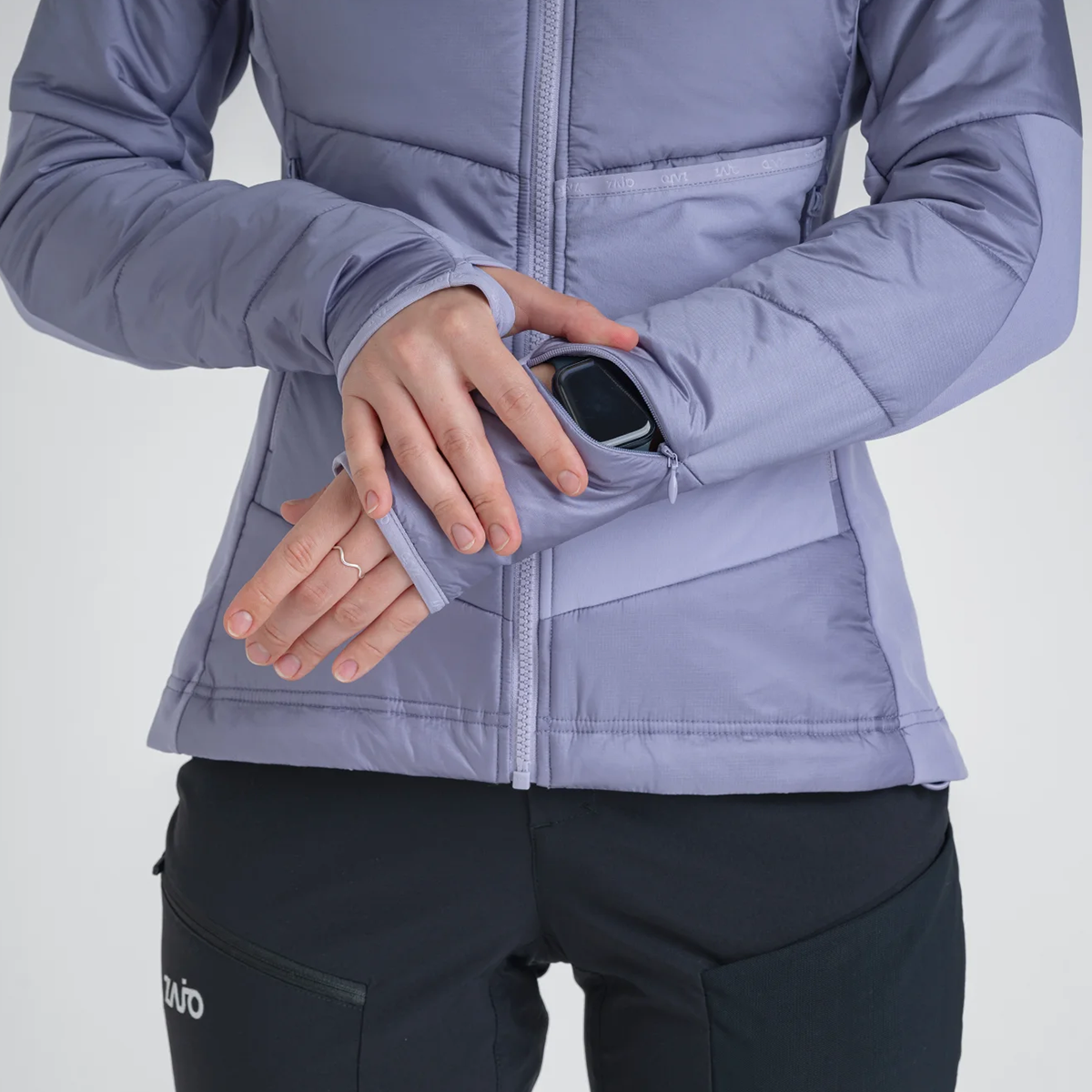 Spiro isolierte Hybridjacke für Damen