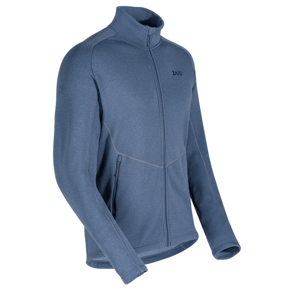 Amiko Men's Fleece Jacket in Harbor Blue