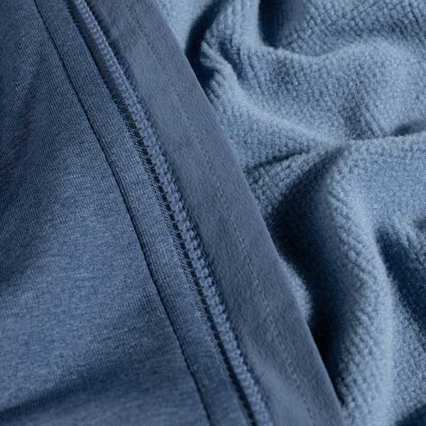 Amiko Men's Fleece Jacket in Harbor Blue
