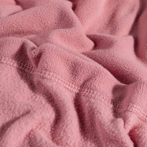 Auro Women's Fleece Zip Top in Tea Rose