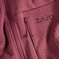 Kovri Men's Merino Grid Jacket in Earth Red