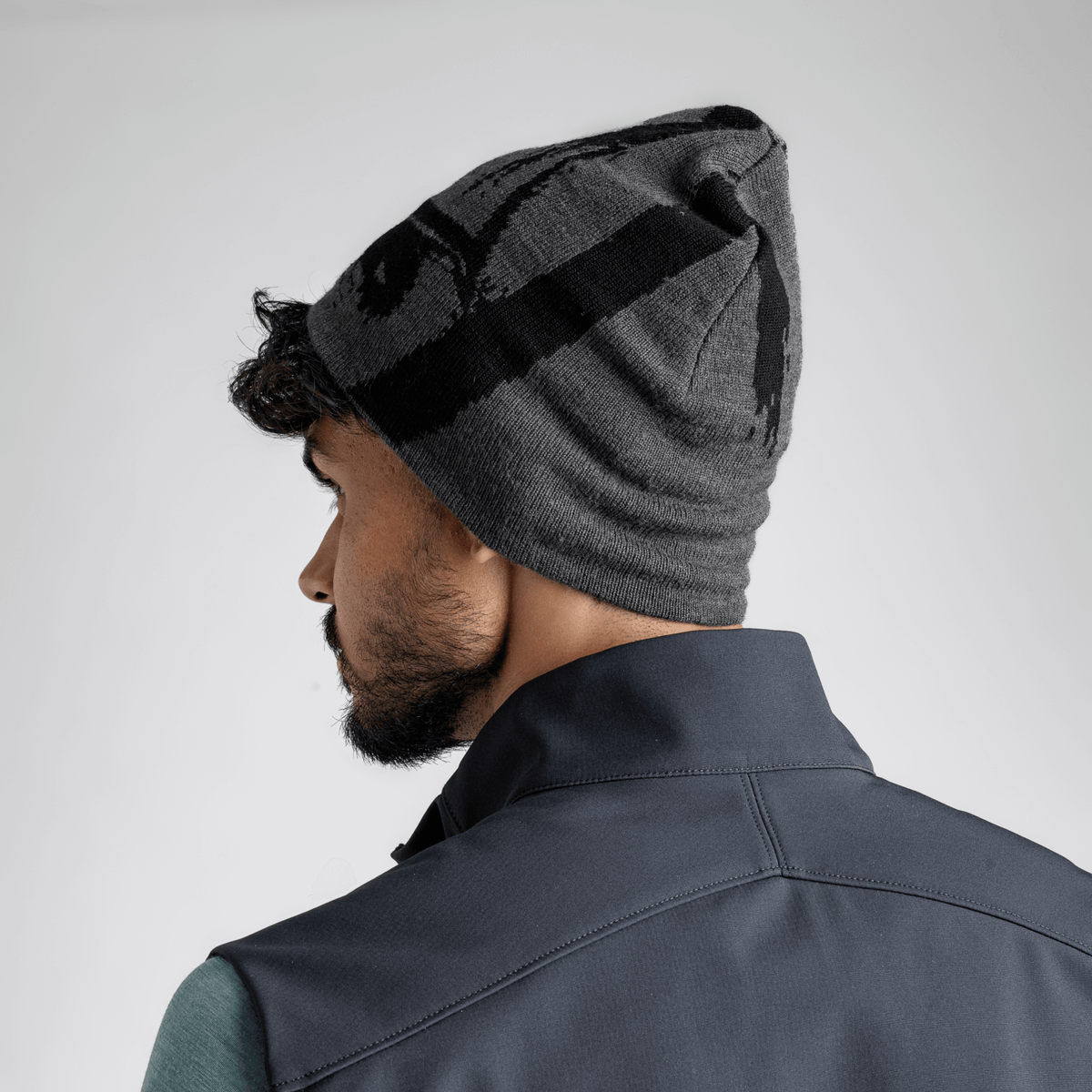 Emblemo Merino Beanie Beige