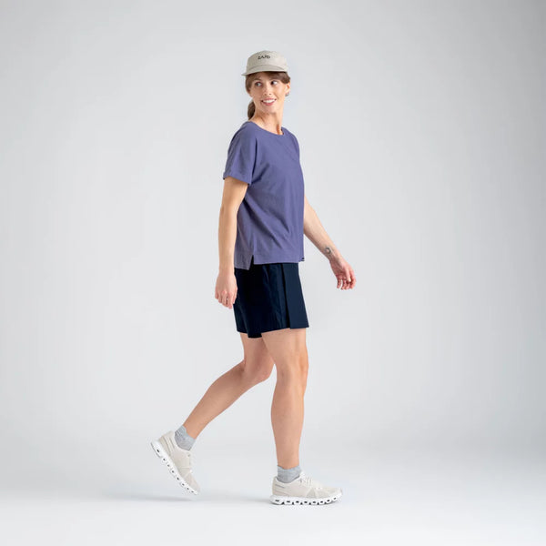 Kanabo Women's Hemp T-shirt - Purple front
