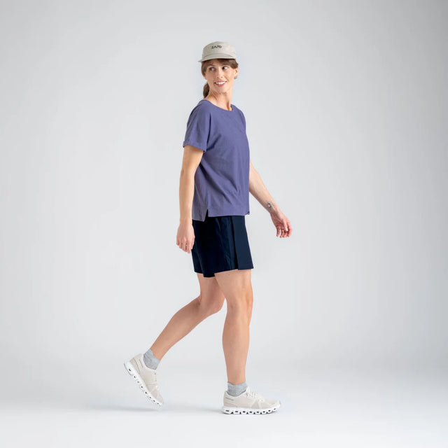 Kanabo Women's Hemp T-shirt - Purple front
