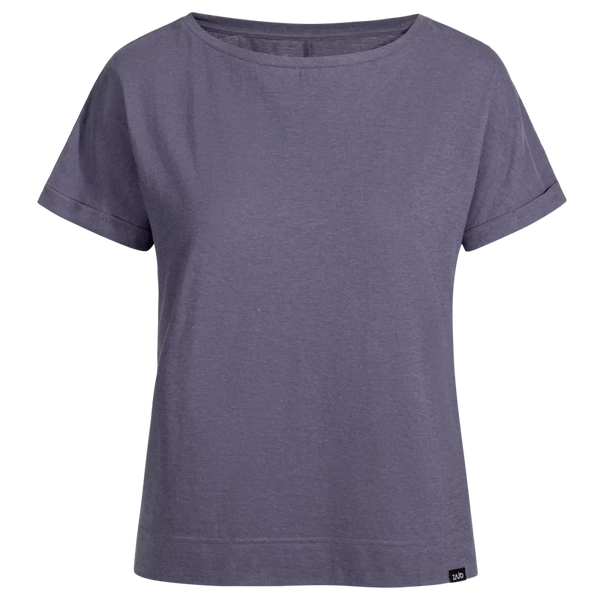 Kanabo Women's Hemp T-shirt - Purple alt