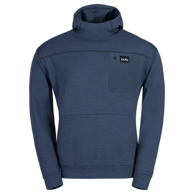 Vespero Men's Merino Hoodie — Navy